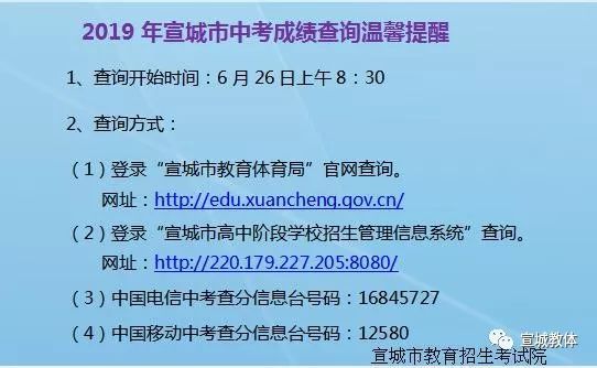 宣城中考查分网站登录_宣城中考查分_中考宣城查分网站
