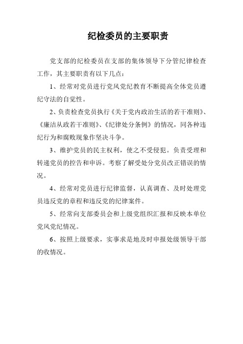 纪检总结人员个人工作方面_纪检总结人员个人工作情况汇报_纪检工作人员个人总结