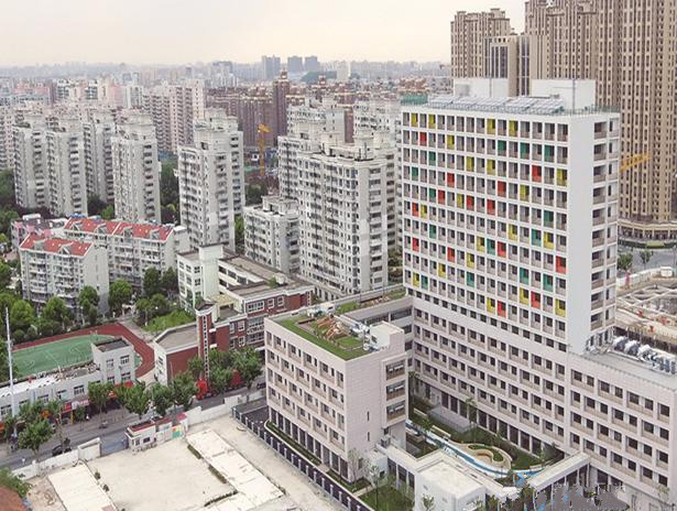 上海上南中学_上海中学南汇校区_上海中学南门