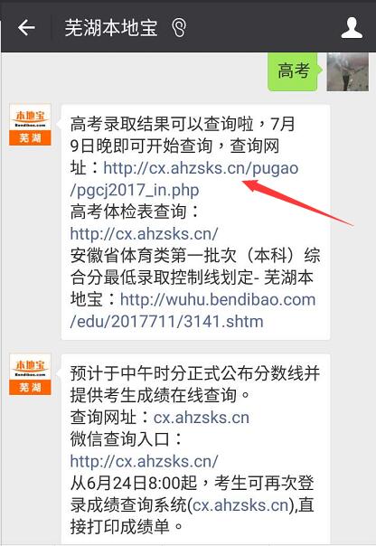 芜湖市中考成绩查询_芜湖市中考成绩怎么查_中考成绩查询时间芜湖