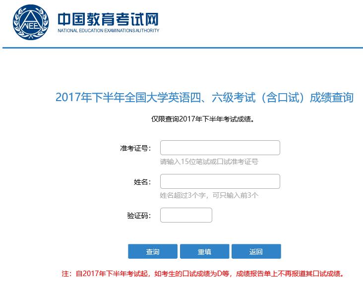 查英语成绩的网站_查英语四级成绩_查英语成绩在哪个微信公众平台