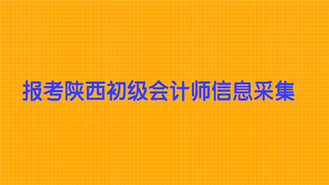 陕西会计信息采集入口_采集会计入口陕西信息怎么填_陕西会计采集信息什么时候结束