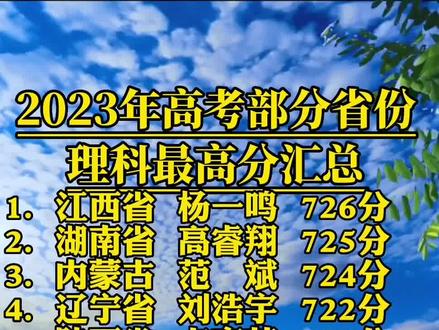 2o21高考状元_2023年高考状元名单_2o2l高考状元