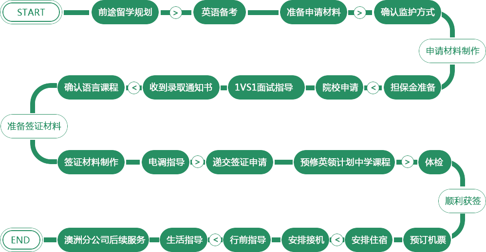 出国留学签证流程及费用_出国留学签证流程_出国留学签证流程图