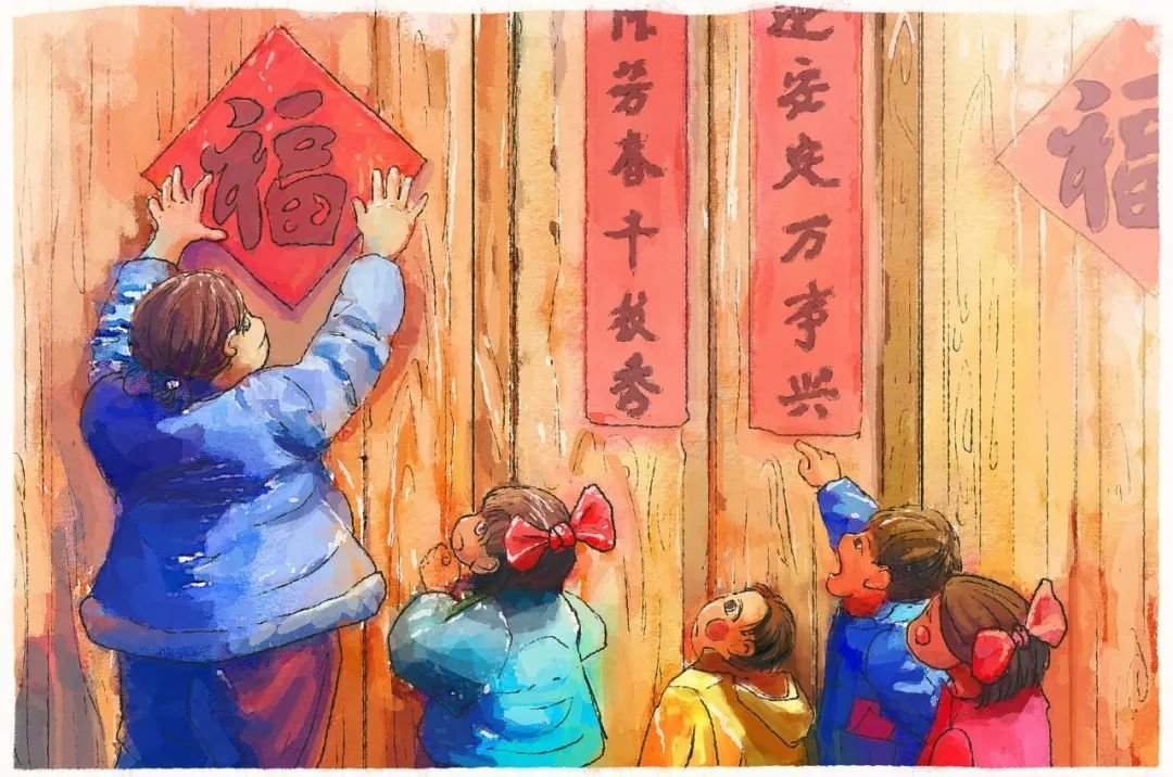 过年漂亮简单手抄报怎么画_过年手抄报简单又漂亮_过年了简单的手抄报