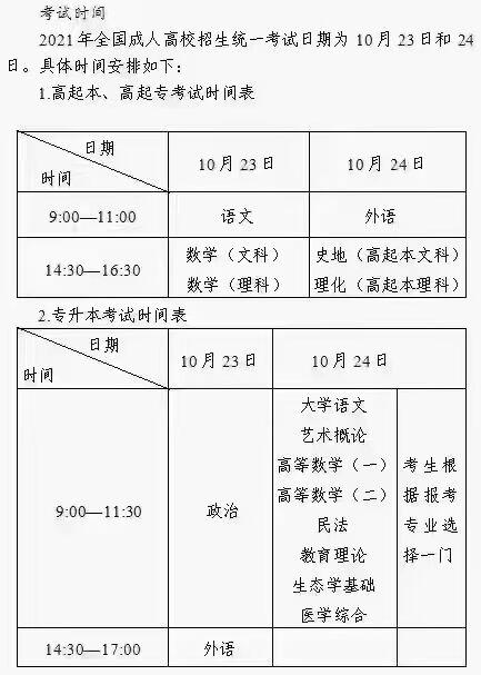 成人高考报名时间2021学费_成人高考报名时间2021护理_成人高考报名时间2021