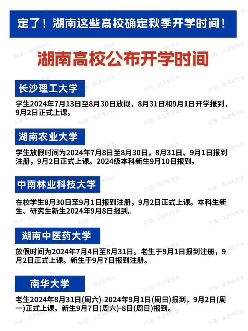 2022级新生报到安排_湖南高校开学时间_湖南工业大学科技学院教务系统