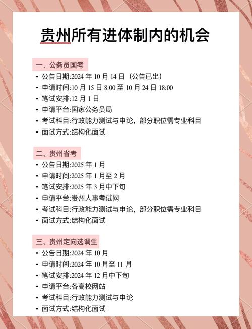 贵州省公务员考试时间表_2023贵州省省考时间_贵州省公务员考试简章