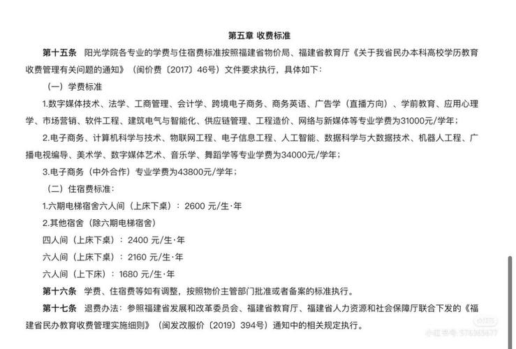 福州大学阳光学院首页_阳光学院学费标准_阳光学院住宿费标准