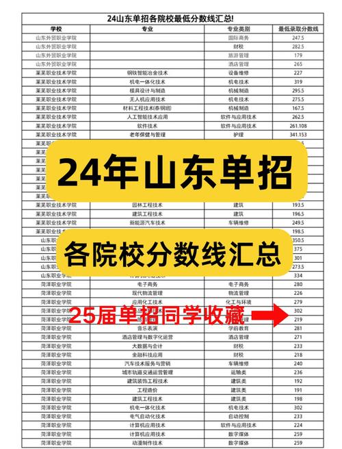 山东商业职业技术学院分数线_2023山东单招分数线_山东高职院校单独招生名单