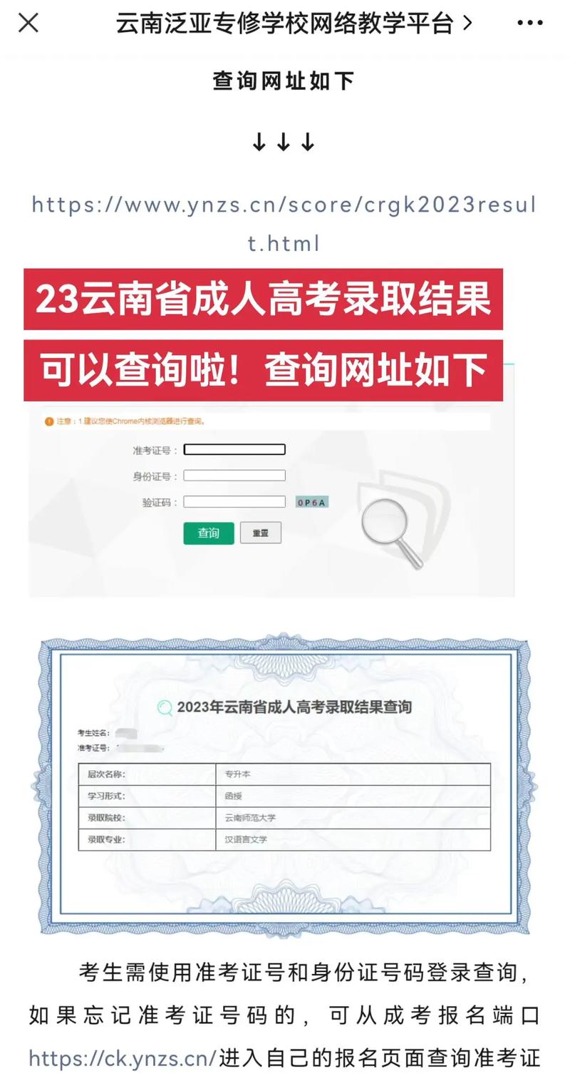 云南高考成绩查询入口_云南招生考试工作网_云南省招考频道成绩查询